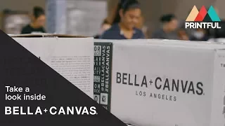 How Bella + Canvas T-shirts are made: Printful print-on-demand