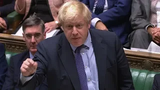 Boris Johnson pauses Brexit Bill after timetable vote loss