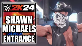 WWE 2K24 All Shawn Michaels Entrance Cinematic