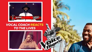 David Ikande - Halleluyah | The Voice Nigeria Season 4 | Live Shows | Vocal Coach DavidB Reacts