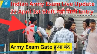 Indian Army Agniveer Exam 22 April 2024 Review 1st Shift Indian army Exam Analysis 22 April 2024