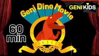 ▶Genikids Dino Movie◀ #22 DINOSAURS Adventure. Full Ver. | Dinosaurs Short Cartoon for Kids