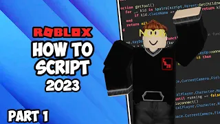 How To Script On Roblox 2023 - Episode 1 (Printing)