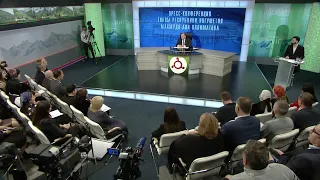 Пресс-конференция Главы Республики Ингушетия Махмуд-Али Калиматова