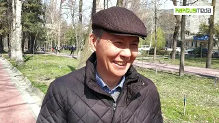 Бишкекчане об отставке Нурсултана Назарбаева.