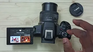 Canon EOS R50 : How Record 4K Video in Autofocus mode