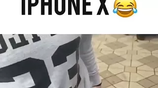 IPhone X, прикол юмор