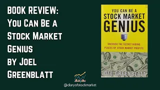 BOOK REVIEW: You Can Be a Stock Market Genius by Joel Greenblatt