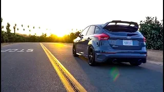 Ford Focus RS vs Audi RS3 / Acceleration 0-230 km/h & Exhaust