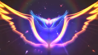 Neon Angelic Wings ║ 4K Fast Tunnel Glow Wallpaper ║ Moving Backgrounds for Edits #TunnelTrend