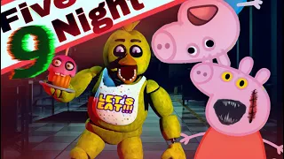 Five Nights 9 at Freddy’s  Peppa Pig parody