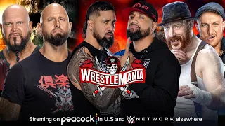 The Usos vs. The Brawling Brutes vs. The O.C. — WWE Tag Team Title Match