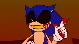 FNF VS Sonic.exe 3.0 Scrapped Cutscene with Sound Effects