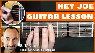 Hey Joe Guitar Lesson - part 1 of 4