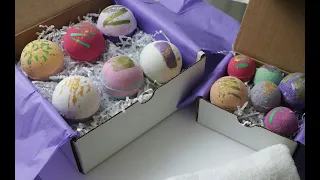 How I make bath bombs in small batches - WITH RECIPE | Mellow5 LUXURY gift box