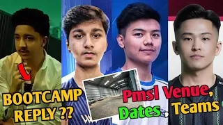 i8 Crypto Reply On Bootcamp Benefit 😲 | Pmsl Csa Dates, Teams , Venue , & More | Team Gg New Sponsor