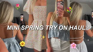 mini spring try on haul🩷💐✨ft princess polly!!