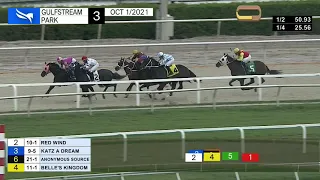 Gulfstream Park Carrera 3 - 1 de Octubre 2021