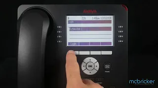 9508 9608 Hot Desk Extn Login Logout Avaya IPOffice McBricker