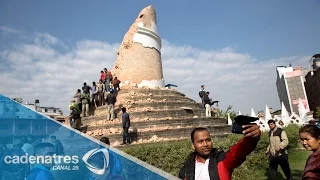 Patrimonio cultural de Nepal devastado por terremoto