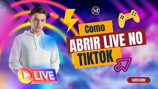 APRENDA A FAZER A SUA PRIMEIRA LIVE NO TIKTOK E UTILIZAR AS FUNÇÕES