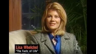 Lisa Whelchel behind-the scenes of the FOL reunion movie on “E! News Daily” (2001)