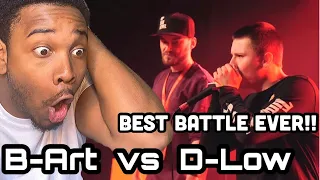 B-ART vs D-LOW | Grand Beatbox Battle 2019 | THIS WAS INSANE!! | REACTION*