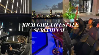 rich girl lifestyle subliminal | affirmations + visuals + music