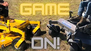 Commercial Mower Showdown! Bushranger Spartan 61" and Hustler Super Z Hyperdrive 60"