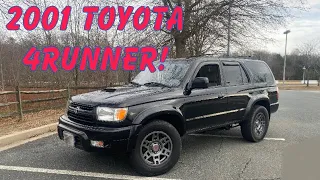 2001 Toyota 4Runner SR5 Sport Edition, Startup, Walkaround and In Depth Tour!