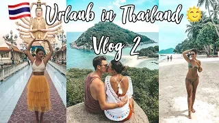 UNSER URLAUB IN THAILAND / KOH SAMUI VLOG #2 🌴☀️TROPENREGEN 😭 | Saradventure