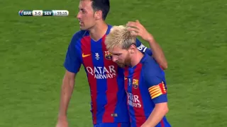 Lionel Messi vs Sevilla Home HD 1080i 17 08 2016 by MNcomps