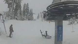 Very funny T Bar & Button Lift  FAIL!!!