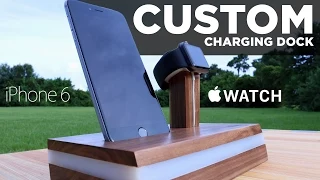 Mike Makes a CUSTOM Apple Watch Charging Stand