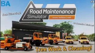 Road Maintenance Simulator (NEW) #4 - Tree Works & Cleaning!