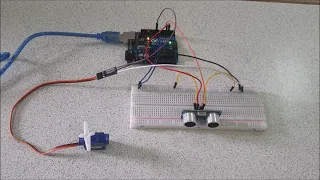 Arduino Tutorial#2 : How to control servo motor with ultrasonic sensor  - #BNRobot