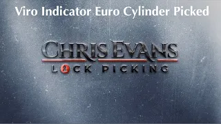 Viro Indicator Euro Cylinder Lock Picked