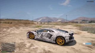 gta 5: Угнали у полицейских lamborghini - Погоня за нами