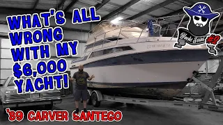 Yacht #2: What's all wrong with my $6000 yacht! The CAR WIZARD breaks it all down.