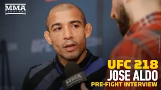 UFC 218: Jose Aldo Discusses Possibility Of Being Crowned Champion In Detroit For Second Time