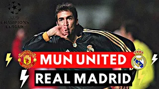 Manchester United vs Real Madrid 2-3 All Goals & Highlights ( 2000 Uefa Champions League )