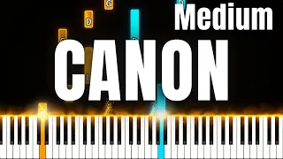 Canon in D - Piano Tutorial INTERMEDIATE (SHEET MUSIC)