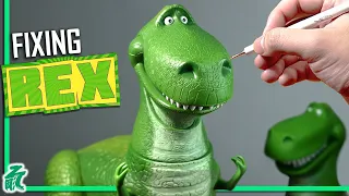 I Fixed Toy Story Rex In REAL LIFE | Revopoint Pop 3 Scanner Toy Story 3D Print Custom Collection