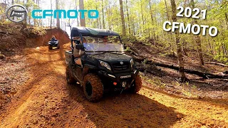 CFORCE 400 Trail Riding with 2021 UFORCE 800 & 1000 | CFMOTO Ride Review