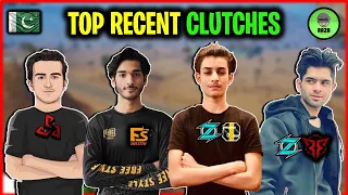 TOP RECENT 1V3 1V4 CLUTCHES FT. i8 REVEUSE, FS MALIK, R3D JOKER, PES INSANE