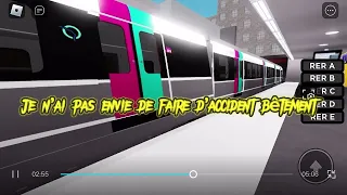 Pov:Quand je prend le RER B.