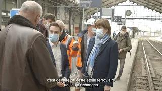 Amélioration de l’accessibilité de la gare de Bayonne (64) de septembre 2020 à juin 2022.