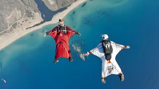 Wingsuit Flying over the Maldives Islands 2