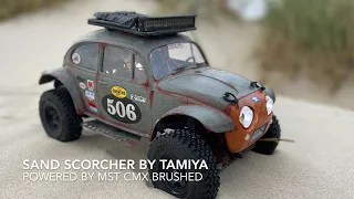 SAND SCORCHER by TAMIYA powered by MST CMX #tamiya #sandscorcher #4x4 #mst #mstcmx