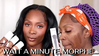 NEW MORPHE LIGHTFORM EXTENDED HYDRATION FOUNDATION DETAILED REVIEW + SWATCHES + WEAR TEST